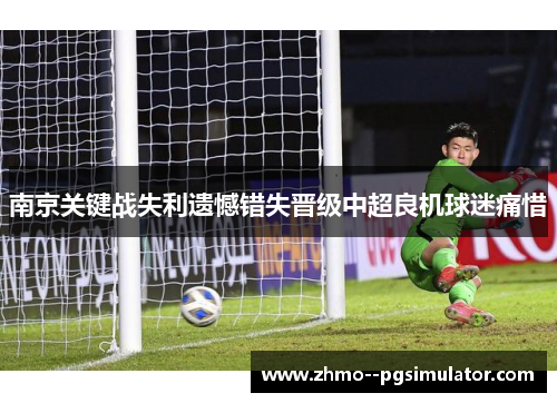 南京关键战失利遗憾错失晋级中超良机球迷痛惜